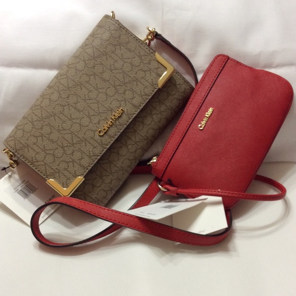 calvin klein signature crossbody